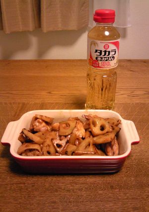 とり肉とレンコンの照り焼き-レシピのメイン写真