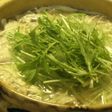 水菜と豆腐の鍋