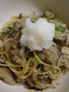 大根おろしと豚肉の和風スゲッティ-レシピのメイン写真