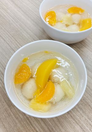 豆腐白玉フルーツポンチ【ここから栄養士】-レシピのメイン写真