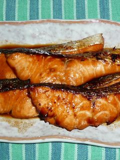 簡単☆鮭のみりんしょう油焼き-レシピのメイン写真