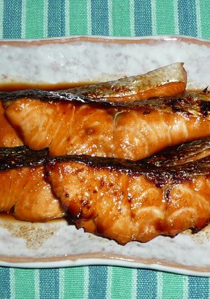 簡単☆鮭のみりんしょう油焼き-レシピのメイン写真