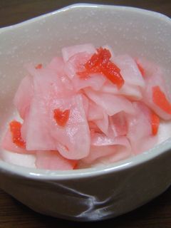 ☆簡単♪大根の梅干しあえ☆-レシピのメイン写真