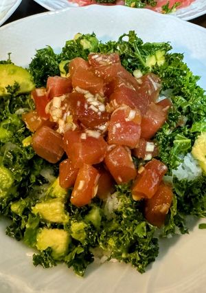 マグロのポキ丼-レシピのメイン写真