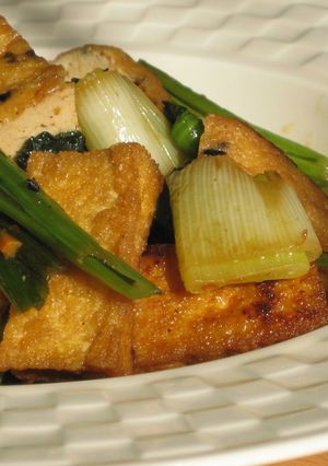 煮物に飽きたらピリ辛炒め　厚揚げ＆がんも-レシピのメイン写真