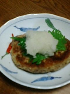 和風ハンバーグ おろし添え-レシピのメイン写真
