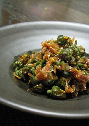 菊のガクの佃煮-レシピのメイン写真