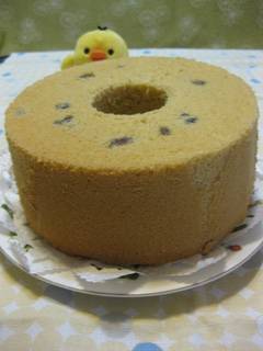 1546.あんこのシフォンケーキ | ふわこおばさんのシフォンケーキ