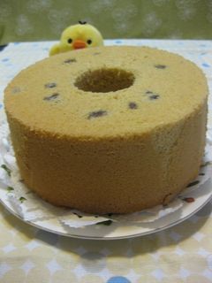 あんこたぁ～っぷりシフォンケーキ by ちゅんこっこ 【クックパッド