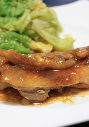 鶏もも肉のレモン照り焼き。-レシピのメイン写真
