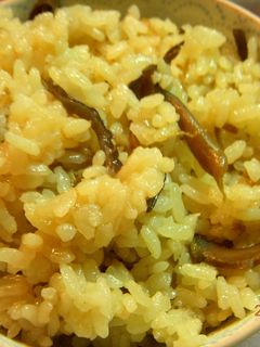 簡単♪美味しい♪なめ茸瓶で炊き込みご飯-レシピのメイン写真