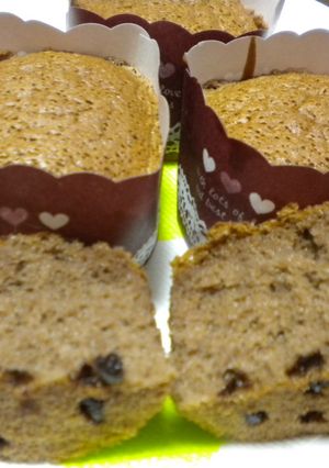 ♪カップケーキ♪チョコスポンジケーキ-レシピのメイン写真