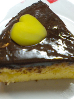 18㎝丸型(チョコかけスポンジケーキ)-レシピのメイン写真