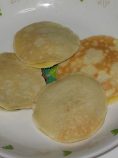 秋のどら焼き風なパンケーキ♪-レシピのメイン写真