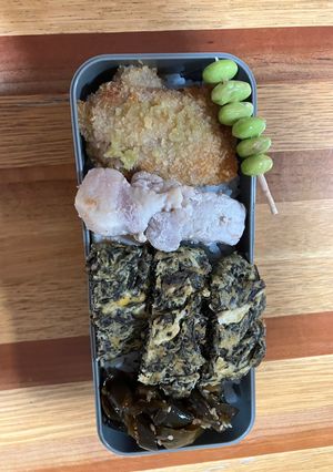 アカモクの卵焼き-レシピのメイン写真