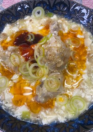 炊飯器で簡単！手羽元で美味しい白麻婆-レシピのメイン写真