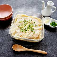 รูปของ ★レンジで★肉汁っ！餃子皮で小籠包風