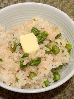アスパラの炊き込みごはん-レシピのメイン写真