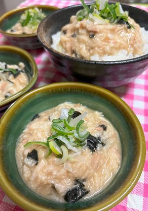 ご飯にのせても◎【千切り長芋のツナ和え】-レシピのメイン写真