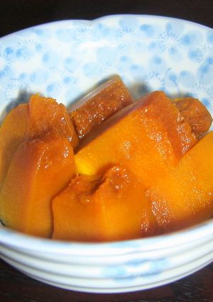 圧力鍋☆普通のかぼちゃの煮物-レシピのメイン写真