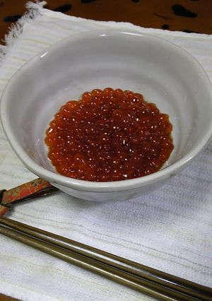 宝石みたいないくらの醤油漬け-レシピのメイン写真