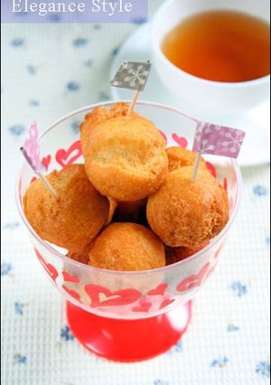 ホットケーキミックスで作るボールドーナツ-レシピのメイン写真
