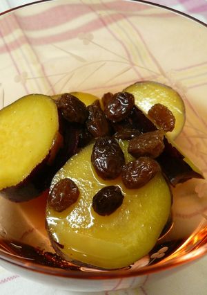さつまいもとレーズンの甘煮-レシピのメイン写真