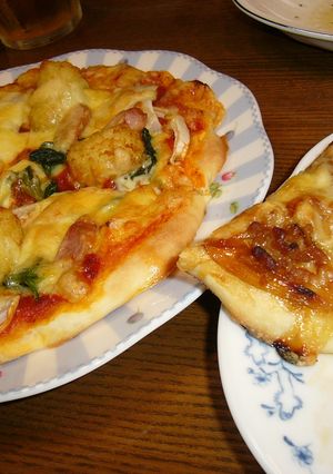 HBで☆簡単たっぷりピザ生地♪-レシピのメイン写真