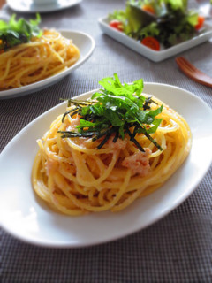 ぱぱっとたらこパスタ-レシピのメイン写真