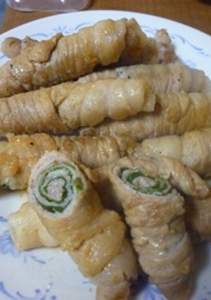 豚肉の梅シソ巻き-レシピのメイン写真
