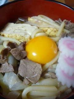 牛鍋うどん-レシピのメイン写真