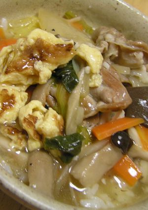 ふかひれスープの素で♪中華あんかけご飯-レシピのメイン写真