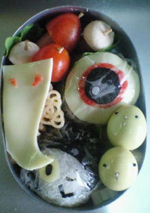キャラ弁 鬼太郎-レシピのメイン写真