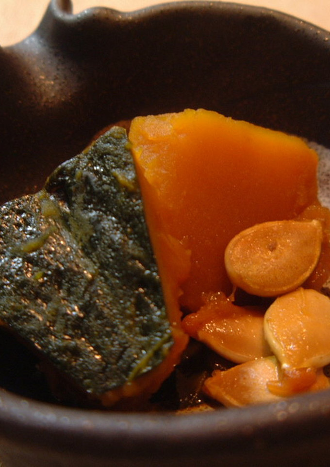 かぼちゃと種の煮物-レシピのメイン写真