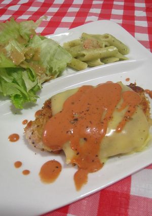 ヘルシー●鶏ムネ肉のケチャカツレツ-レシピのメイン写真