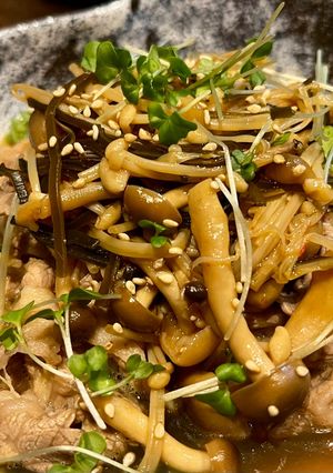 簡単旨旨♡牛しゃぶきのこあんかけ-レシピのメイン写真