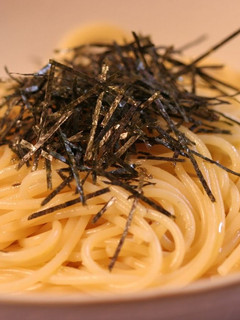 超手抜き!梅こぶ茶パスタ!-レシピのメイン写真