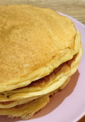 ハワイアンカフェを目指したパンケーキ-レシピのメイン写真