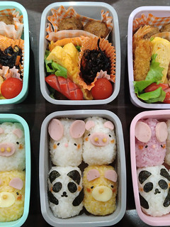 動物さんおにぎり弁当-レシピのメイン写真