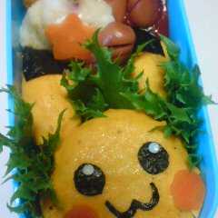 ポケモンきゃら弁①ピカチュウ-レシピのメイン写真