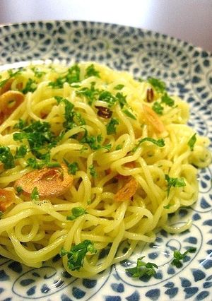 簡単！ペペロンチーノ風焼きそば-レシピのメイン写真