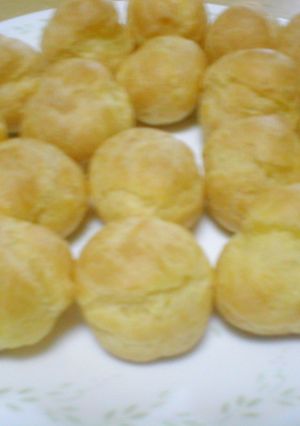 ぷちぷちシュークリーム-レシピのメイン写真