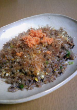 黒米入り鮭チャーハン-レシピのメイン写真