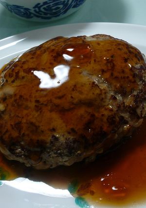 ハンバーグ-レシピのメイン写真