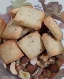 ザクザク食感♪塩チーズクッキー