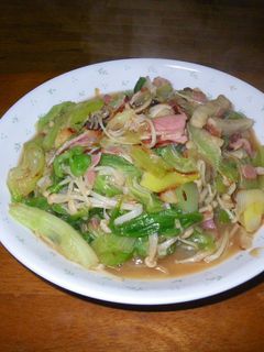 レタスのベーコン炒め(ホタテ風味)-レシピのメイン写真