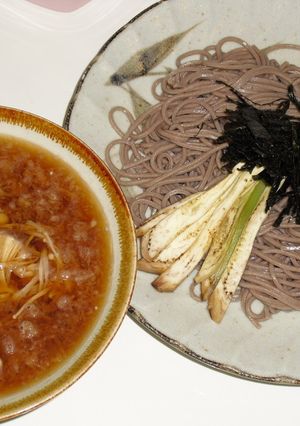 あったかとろりん♪おろしつけ蕎麦-レシピのメイン写真