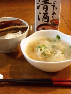 つくねの春雨スープ-レシピのメイン写真