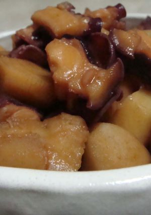里芋とたこの煮物☆-レシピのメイン写真