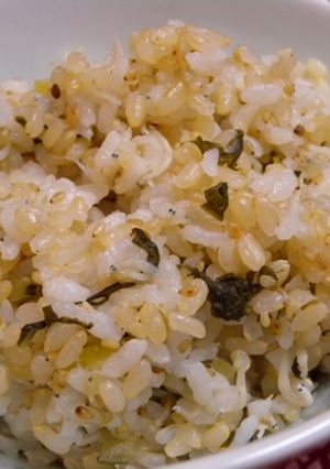 じゃこと野沢菜の混ぜご飯-レシピのメイン写真